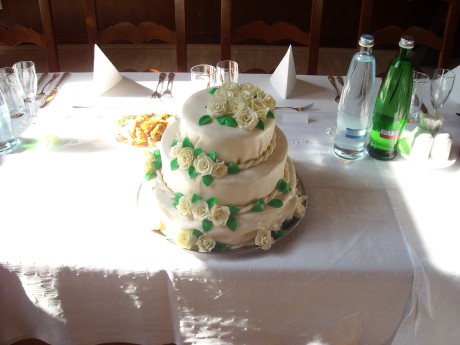 svatební dort 