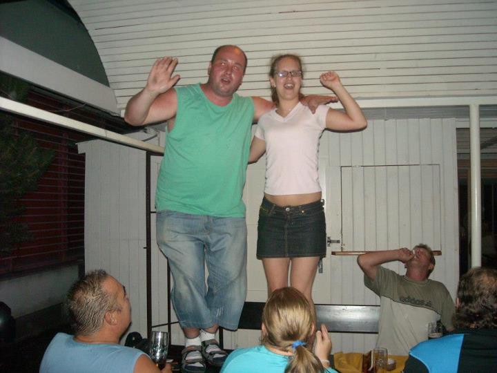 Zábava na terase - Tábor - Rest. U Soudku-.-, 011